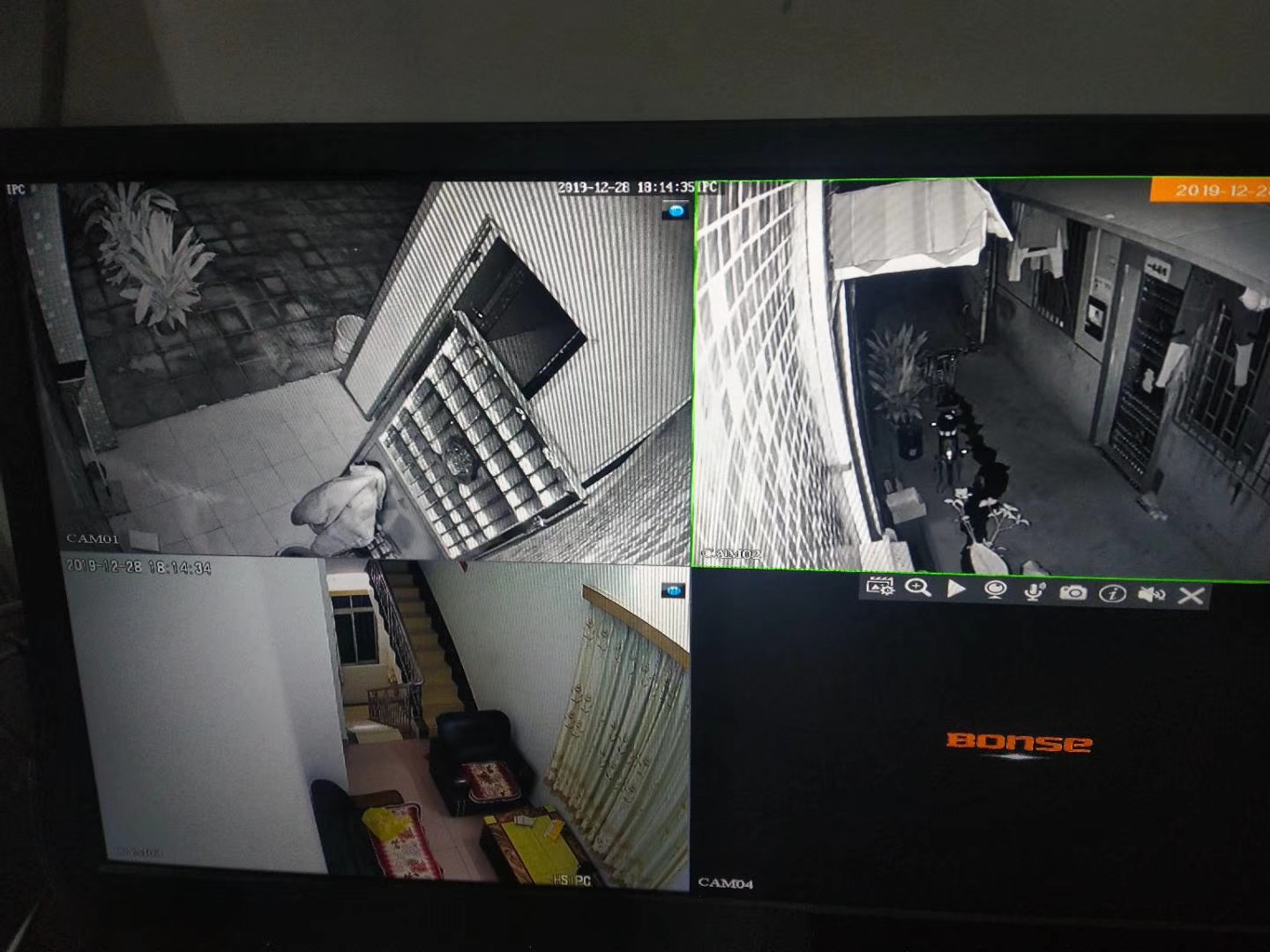 番禺化龙镇民宅监控工程建站前工程补发