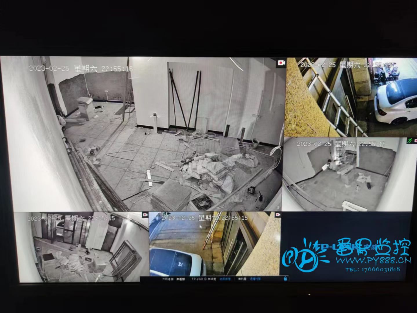番禺石楼亚运城商铺监控工程