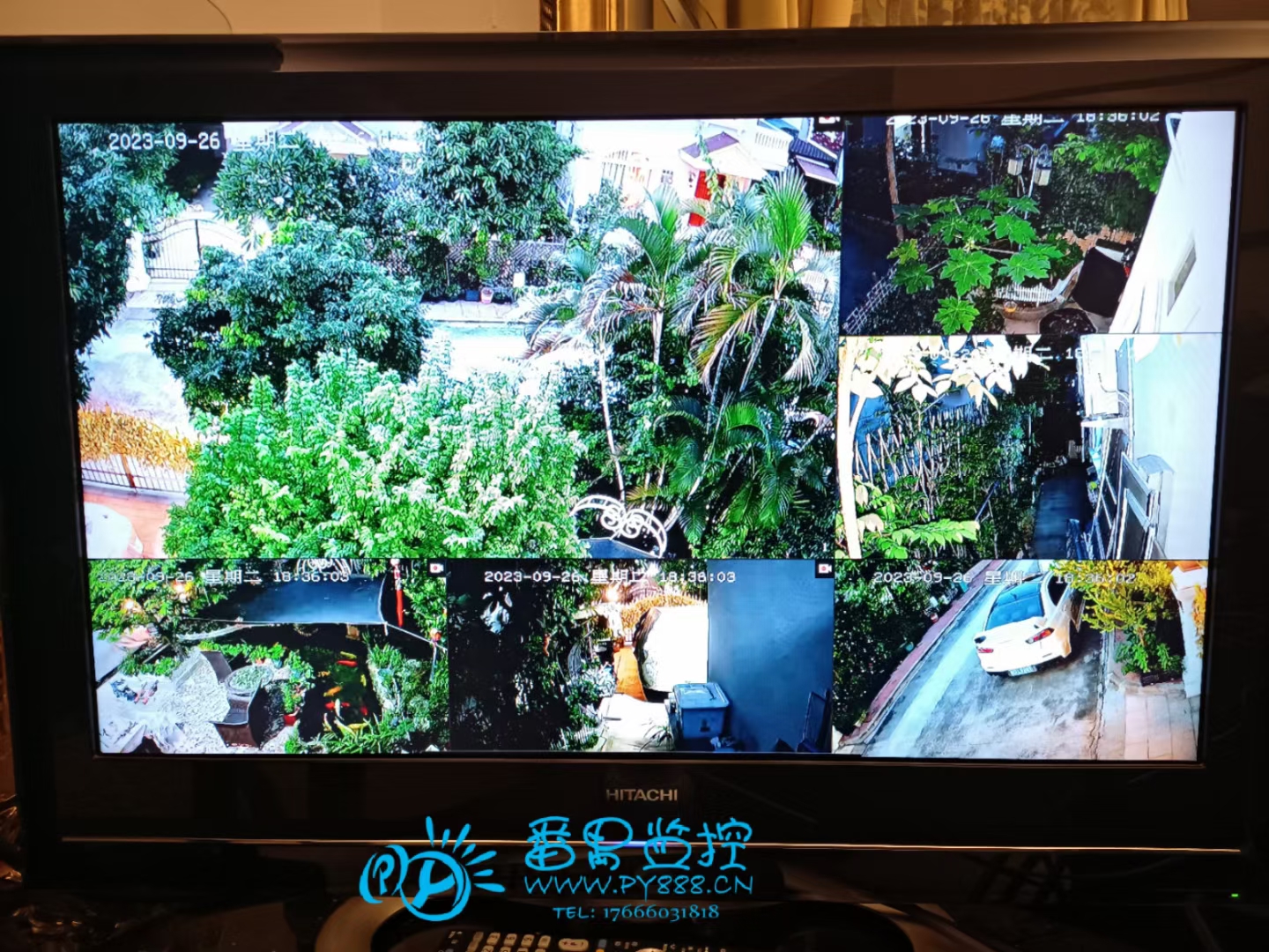 南村碧桂园别墅监控工程