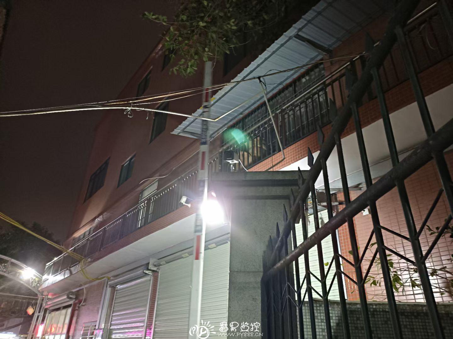 番禺沙南街小区监控安装工程
