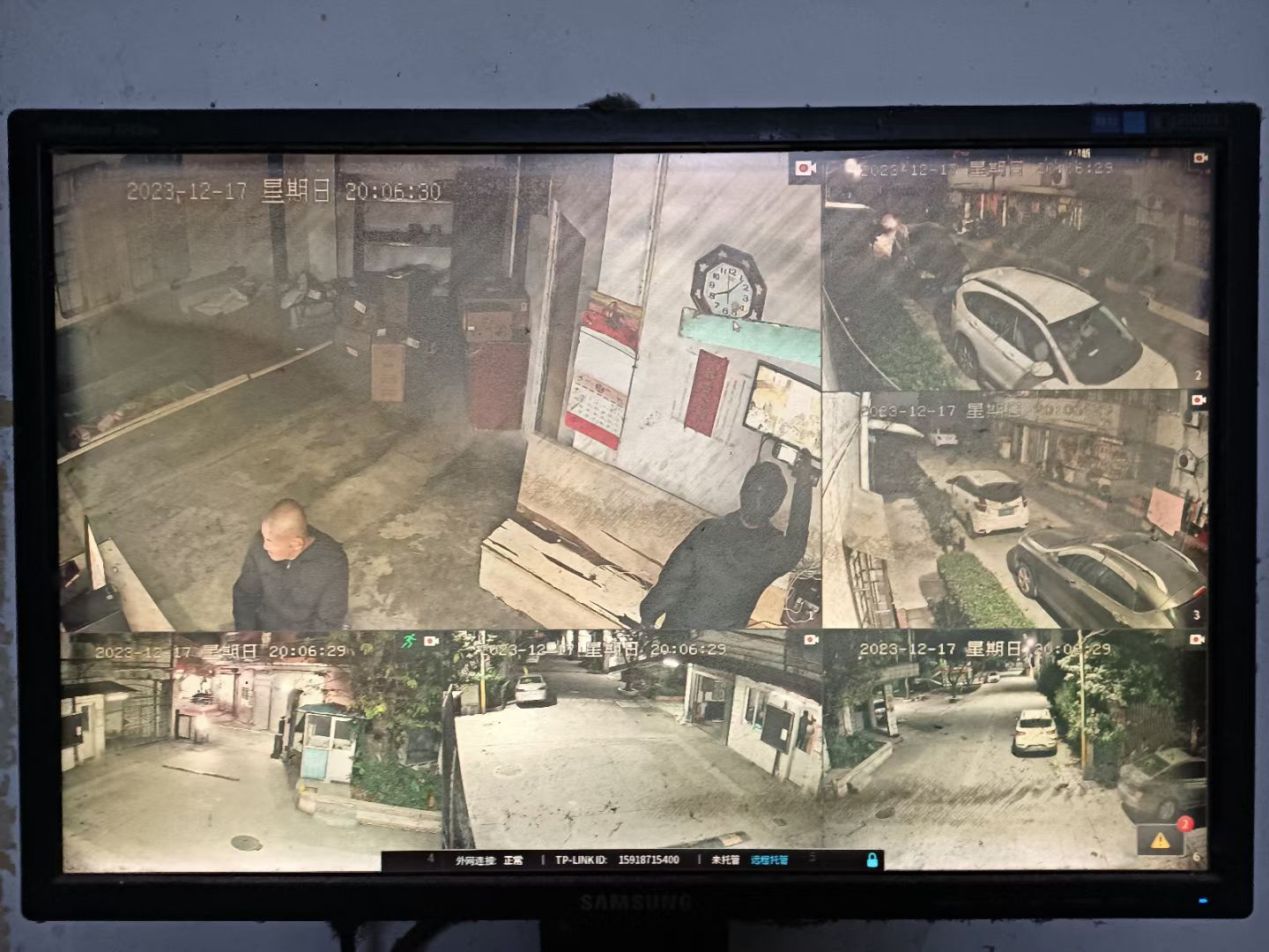 番禺沙南街小区监控安装工程