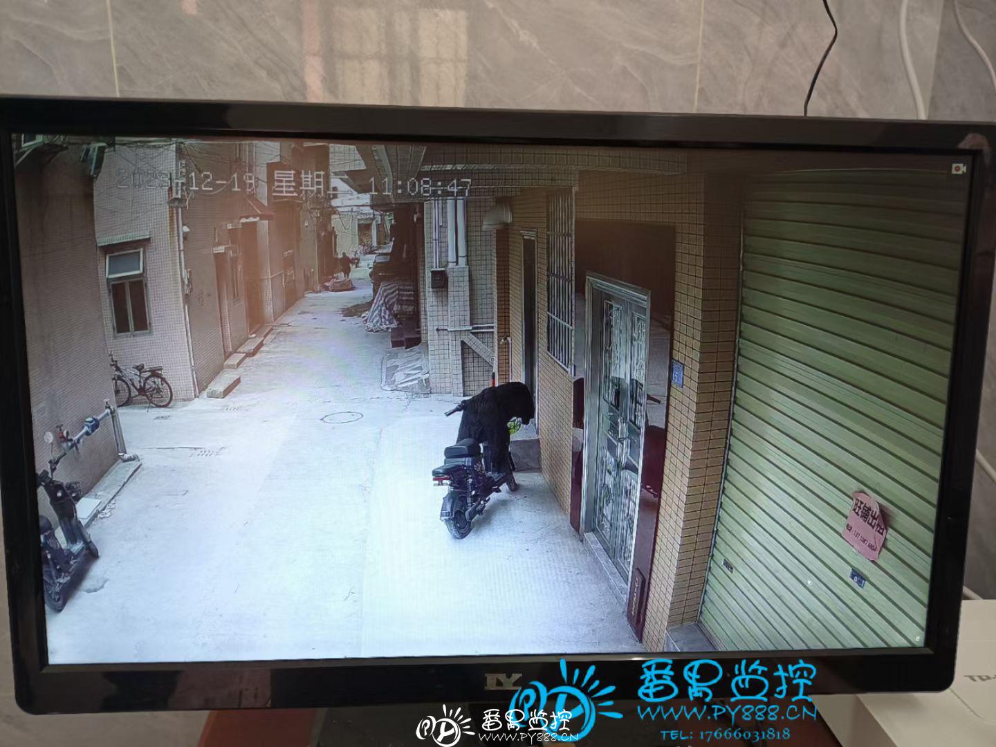 番禺沙涌民宅增加一个摄像头