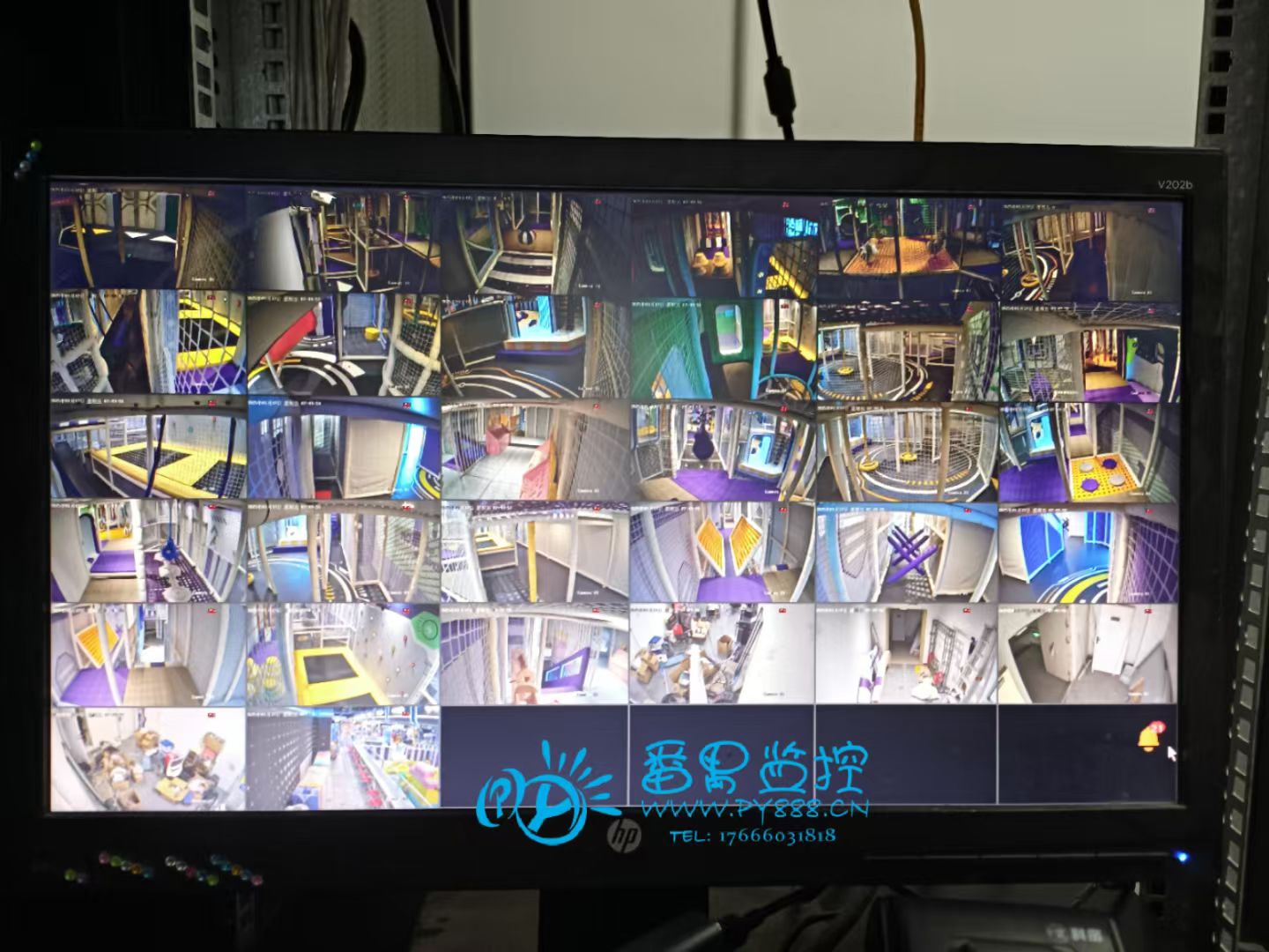 南村万达监控网络广播系统综合型工程